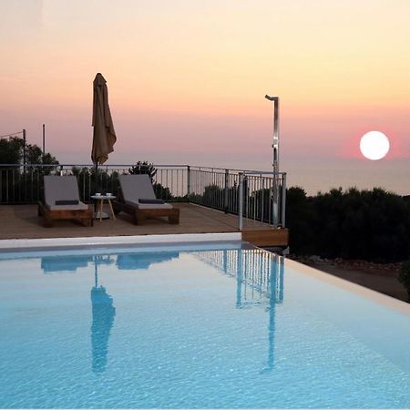 Tsakmakis Villas Luxury- Panoramic Sea View - Lefkada Tsoukaládhes Exterior foto