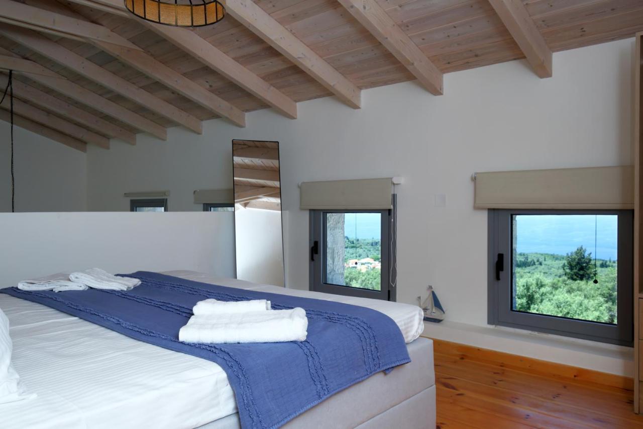 Tsakmakis Villas Luxury- Panoramic Sea View - Lefkada Tsoukaládhes Exterior foto