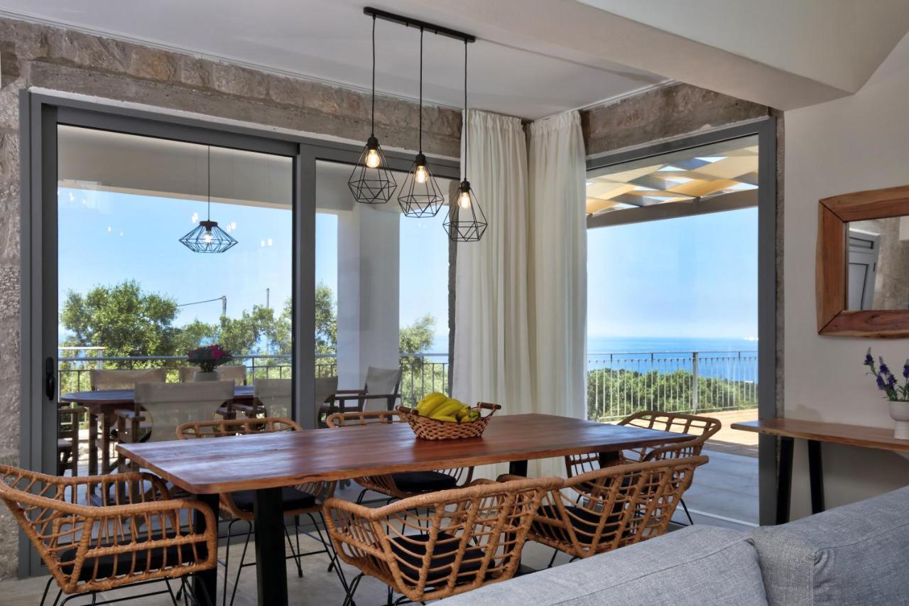 Tsakmakis Villas Luxury- Panoramic Sea View - Lefkada Tsoukaládhes Exterior foto